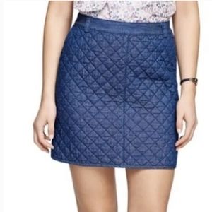 Brooks Brothers 1818 Quilted Mini Skirt 8